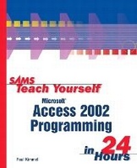 Abbildung von: Sams Teach Yourself Microsoft Access 2002 Programming in 24 Hours - Sams Publishing