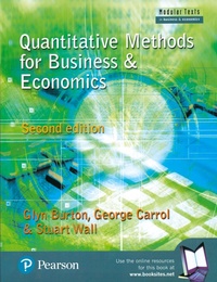 Enlarge image Cover: Quantitative Methods for Business and Economics - Pearson Education Limited