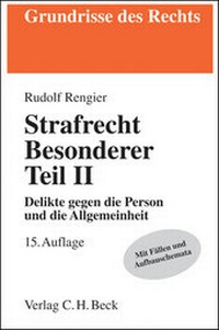 Bild vergrößern Bild: Strafrecht Besonderer Teil II - C.H.BECK