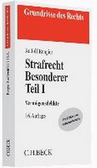 Bild vergrößern Bild: Strafrecht Besonderer Teil I - C.H.BECK
