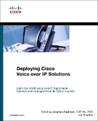 Enlarge image Cover: Deploying Cisco Voice over IP Solutions (paperback) - Cisco Press