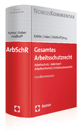 Cover: Gesamtes Arbeitsschutzrecht - Nomos