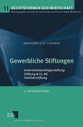 Cover: Gewerbliche Stiftungen - Erich Schmidt Verlag