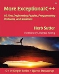 Cover: More Exceptional C++ - Addison Wesley