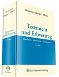 Cover: Testament und Erbvertrag - Carl Heymanns Verlag