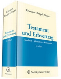 Abbildung von: Testament und Erbvertrag - Carl Heymanns Verlag