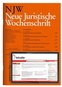 Abbildung: "NJW Neue Juristische Wochenschrift"