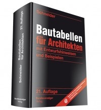 Enlarge image Cover: Bautabellen für Architekten - Werner
