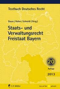 Abbildung von: Staats- und Verwaltungsrecht Freistaat Bayern - C.F. Müller