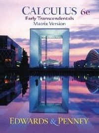 Enlarge image Cover: Calculus, Early Transcendentals Matrix Version - Pearson