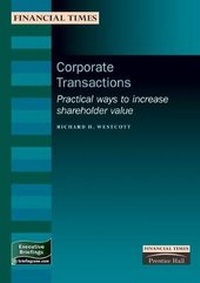 Enlarge image Cover: Corporate Transactions - Financial Times Prentice Hall
