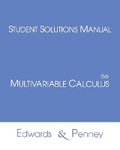 Cover: Student Solutions Manual for Multivariable Calculus - Pearson
