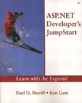 Cover: ASP.NET Developer's JumpStart - Addison Wesley