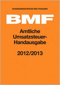 Abbildung von: Amtliche Umsatzsteuer-Handausgabe 2012/2013 - NWB