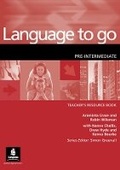 Cover: Language to Go Pre-Intermediate Teachers Resource Book - Longman
