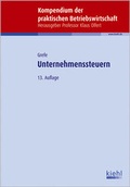 Cover: Unternehmenssteuern - Kiehl
