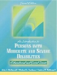 Enlarge image Cover: Introduction to Persons with Moderate and Severe Disabilities - Pearson