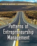 Cover: Patterns of Entrepreneurship Management - Wiley