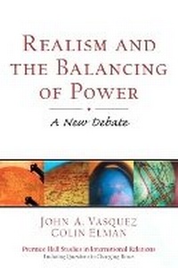 Enlarge image Cover: Realism and the Balancing of Power - Pearson