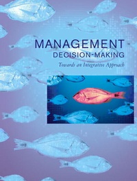 Enlarge image Cover: Management Decision Making - Pearson