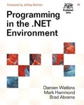 Cover: Programming in the .NET Environment - Addison Wesley