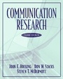 Cover: Communication Research - Pearson
