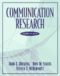 Cover: Communication Research - Pearson