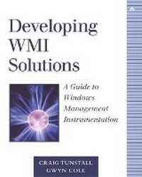 Abbildung von: Developing WMI Solutions - Addison Wesley