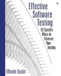 Cover: Effective Software Testing - Addison Wesley