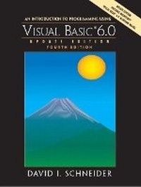 Abbildung von: An Introduction to Programming with Visual Basic 6.0, Update Edition - Pearson