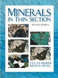 Cover: Minerals in Thin Section - Pearson