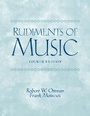 Cover: Rudiments of Music - Pearson