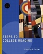 Cover: Steps to College Reading - Pearson