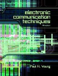 Enlarge image Cover: Electronic Communication Techniques - Pearson