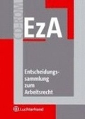 Cover: Entscheidungssammlung zum Arbeitsrecht (EzA) auf CD-ROM - Luchterhand