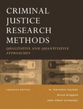 Cover: Criminal Justice Research Methods Canadian Edition - Pearson