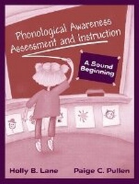 Enlarge image Cover: Phonological Awareness Assessment and Instruction - Pearson