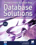 Cover: Database Solutions - Addison Wesley