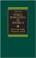 Cover: Public Budgeting in America - Pearson