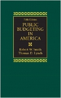 Enlarge image Cover: Public Budgeting in America - Pearson