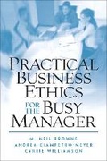 Cover: Practical Business Ethics for the Busy Manager - Pearson