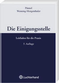 Abbildung von: Die Einigungsstelle - Luchterhand