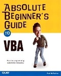 Cover: Absolute Beginner's Guide to VBA - Que Corporation,U.S.