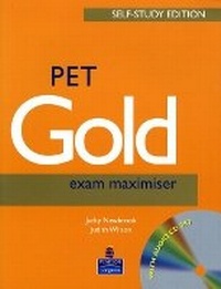 Enlarge image Cover: PET Gold Exam Maximiser with Key Self Study and CD Pack - Longman