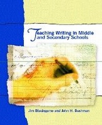 Enlarge image Cover: Teaching Writing in Middle and Secondary Schools - Pearson