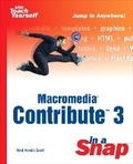 Cover: Macromedia Contribute 3 in a Snap - Sams Publishing