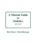 Cover: Minitab Guide to Statistics - Pearson