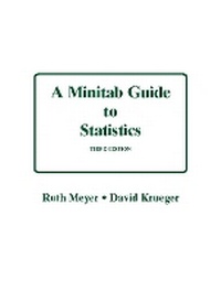 Enlarge image Cover: Minitab Guide to Statistics - Pearson