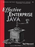 Cover: Effective Enterprise Java - Addison Wesley