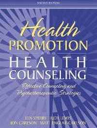 Enlarge image Cover: Health Promotion and Health Counseling - Pearson
